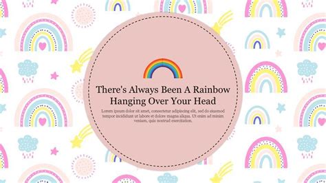 Boho Rainbow Powerpoint Template Free Slide Artofit