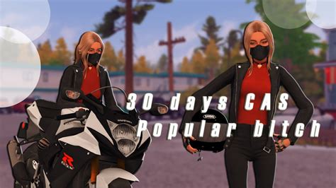 Challenge 30 Days Cas Popular Bitch The Sims 4 Youtube