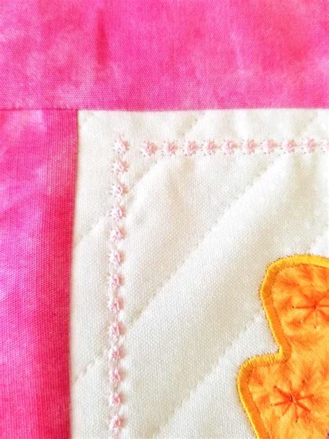 4 essential tips to applique with decorative stitches