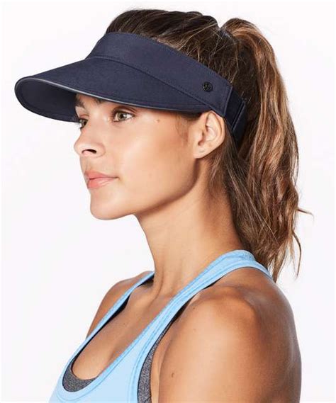 Lululemon Fast Paced Run Visor Pretty Prism Multi Black Lulu Fanatics