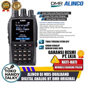 Jual Alinco Dj Md Dj Md Md Ht Dmr Dualband Vhf Uhf Garansi