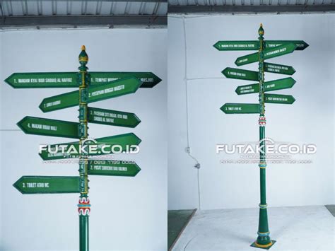 Papan Nama Jalan Desain Unik Bisa Custom Pusat Spesialis Produksi