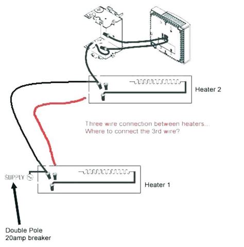 Electrical Diagram For Wiring A Volt Baseboard Heater