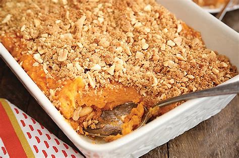 Simple Scrumptious Side Dish Peanut Butter Sweet Potato Casserole Clarksville Online