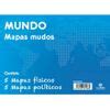 Pack Mapas Mudos Pt Mundo Politico Fisico Con Ofertas En Carrefour