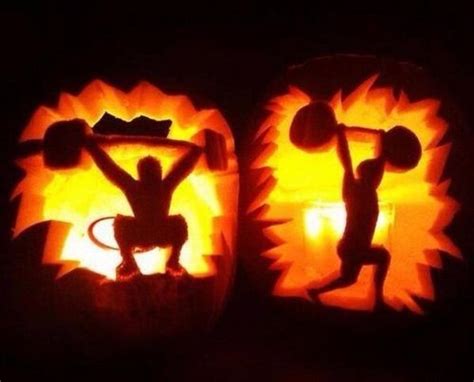 Thought This Was Cute Pumpkin Carving Gym Images Crossfit Inspiration