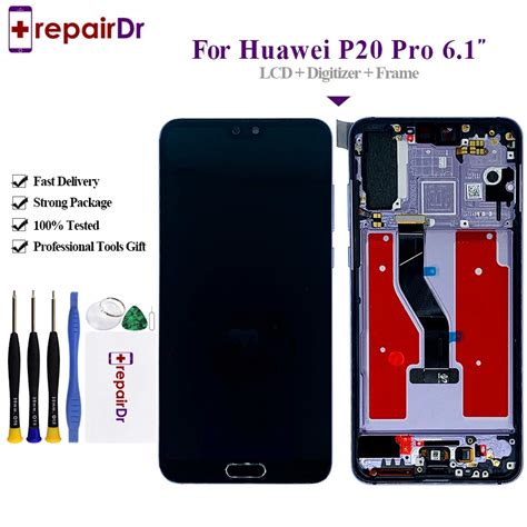 Original 61 For Huawei P20 Pro Lcd Screen Assembly For Huawei P20 Pro Clt Al01 Display Touch