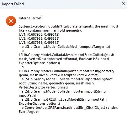 Error Importing Collada Dae File From Blender Issue Norbyte