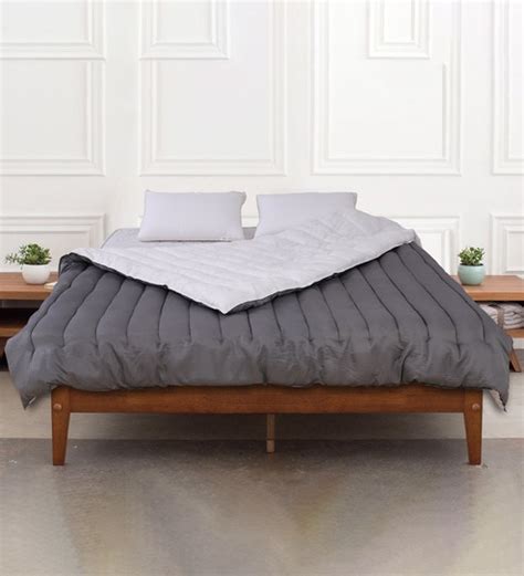 Cotton Double Bed Duvets Pattern Plain Feature Comfortable