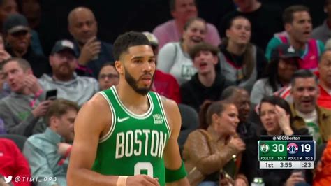 Jayson Tatum Highlights Vs Washington Wizards 30 Pts 6 Reb 6 Ast