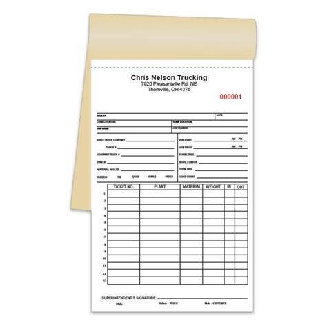 Trucking Business Forms And Envelopes Printers Designsnprint