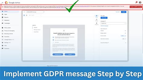 Implementing Google Admob New Gdpr Message In Android App Step By Step