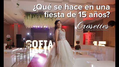 Qué se hace en una fiesta de 15 años YouTube