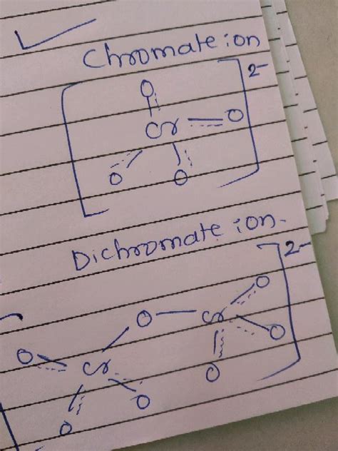 (1) Distinguish between SN' & SN. (ii) Draw the structure of chromate ion and dichromate ion ...