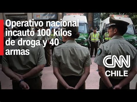 Ronda Nacional De Carabineros Termina Con Detenidos Y Kilos De