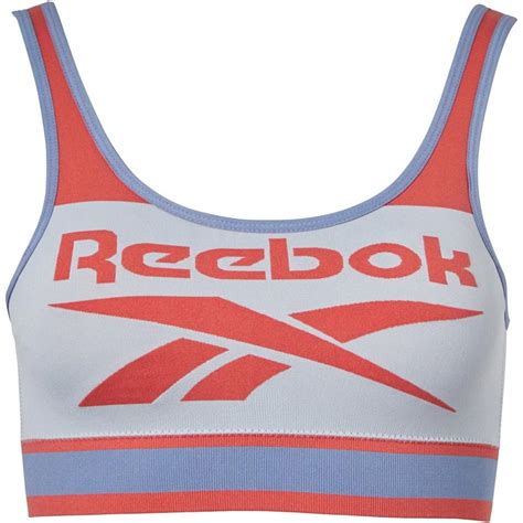 Buy Reebok Womens Dilara Performance Seamless Crop Top Grey Rhodonite