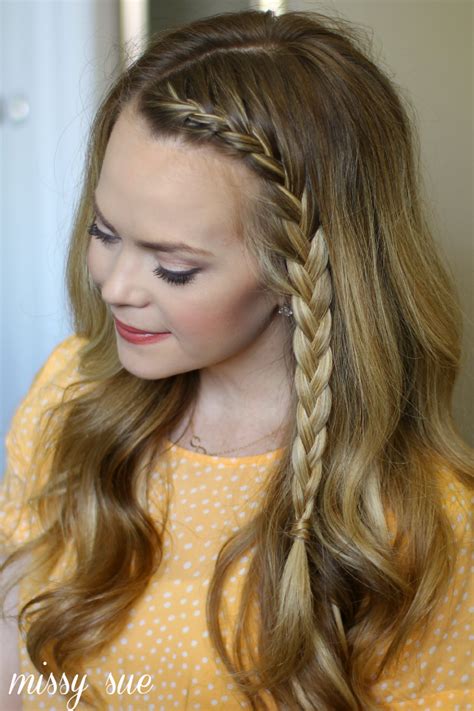 13 Sensational Easy Front Braid