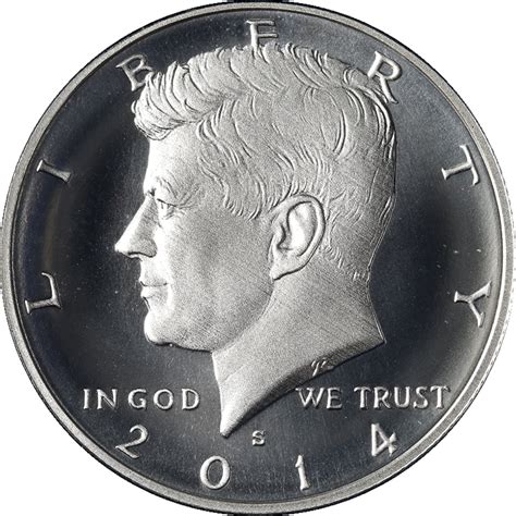 2014 50th Anniversary Kennedy Half Dollar Silver Coin Collection 4 Coin