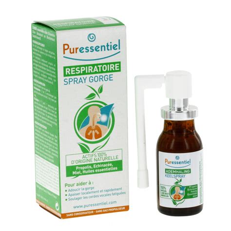 Puressentiel Respiratoire Spray Gorge Spray Ml Pharmacie En Ligne