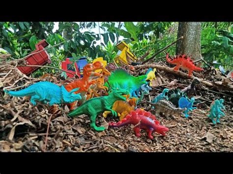 Wow Truk Oleng Hewan Angkut Dinosaurus Warna Warni Allosaurus