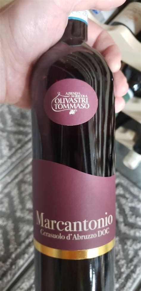 2021 Olivastri Tommaso Cerasuolo D Abruzzo Marcantonio Italy Abruzzi