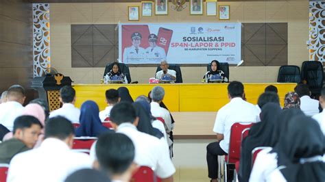 Sosialisasi Bimbingan Teknis Sp N Lapor Ppid Lingkup Pemkab Soppeng