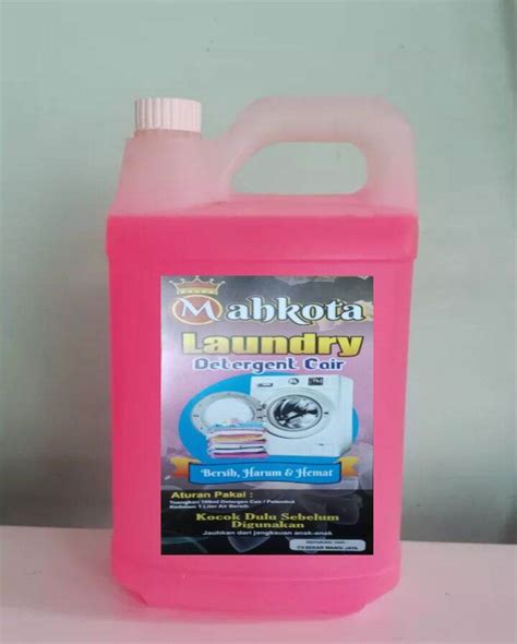 SABUN DETERJEN LAUNDRY 5 LITER VARIAN PINK BLUE HARUM TAHAN LAMA