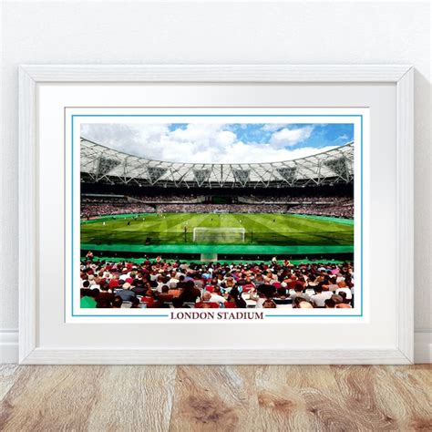 West Ham United Poster Etsy