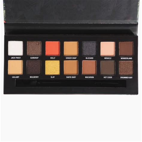 Eye Shadow Palette Colors Glitter Matte Pearlescent Earthy Colours