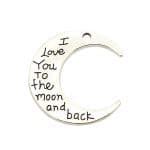 I Love You To The Moon And Back Bedel Zilver X Kralenwinkel Albertien