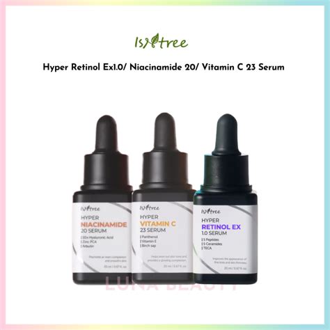 Isntree Hyper Retinol Ex Niacinamide Vitamin C Serum Ml