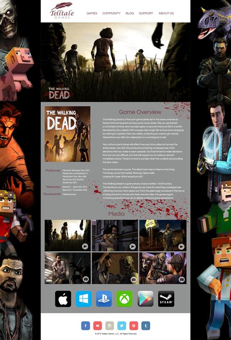 Telltale Games Logo & Website Redesign on Behance