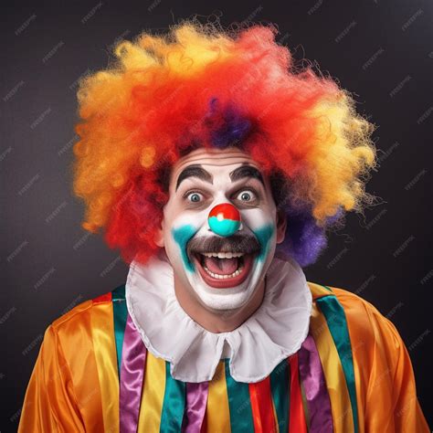 Premium Photo | Photography of a clown face performer character face ...