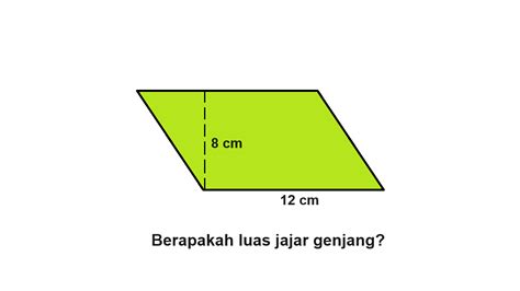 Contoh Soal Luas Jajar Genjang Dan Jawabannya Metropro Metopro