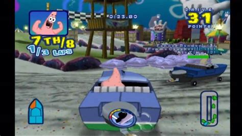 Spongebob S Boating Bash Wii Velocity Race YouTube