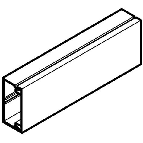 Moulure Axis Mini X Mm Blanc Obo Bettermann Obo