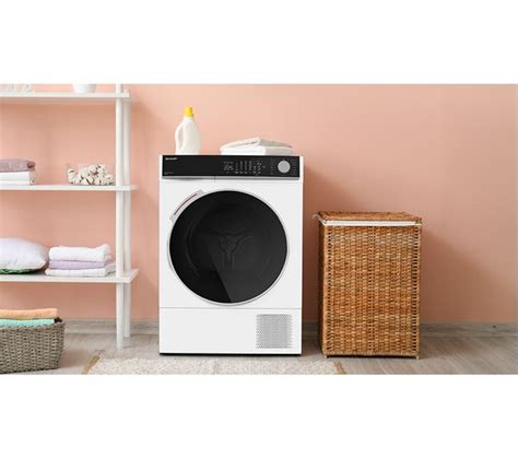 Sharp Kd Nhl S Gw En Kg Heat Pump Tumble Dryer White Kd