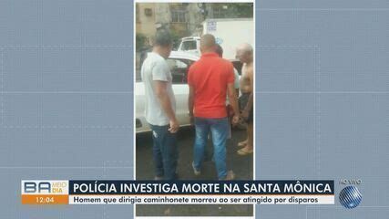 Homem Morto A Tiros Dentro De Caminhonete No Bairro De Santa M Nica