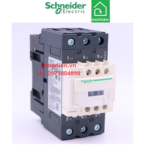 Khởi động Từ Contactor 3p 50a 220vac Schneider Lc1d50am7 Tesys Deca