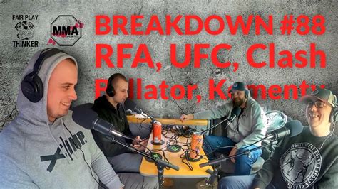 BREAKDOWN 88 RFA UFC Bellator Clash Bartoš Krajl Novák