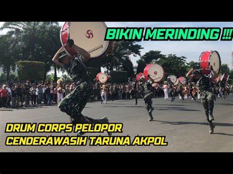 BIKIN MERINDING ATRAKSI KEREN TARUNA AKPOL DRUMBAND AKPOL DRUM CORPS