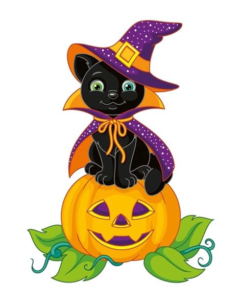 Black Cat Halloween Clipart Royalty Free Images Stock Photos