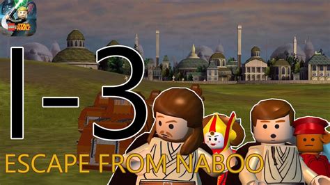 Lego Star Wars Gameplay Walkthrough Chapter 3 ESCAPE FROM NABOO