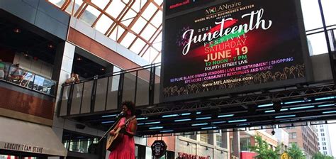 4th Street Live Melannaire Marketplace Juneteenth Celebration