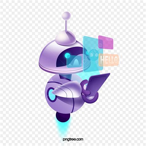 Sistema De Gesti N De Inteligencia Artificial Robot Png Dibujos