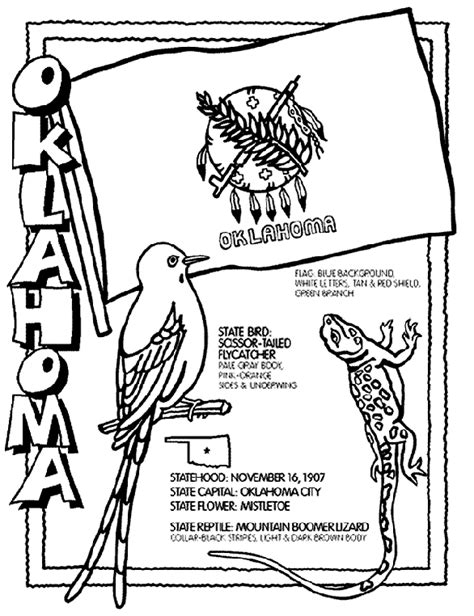 Oklahoma Coloring Page | crayola.com