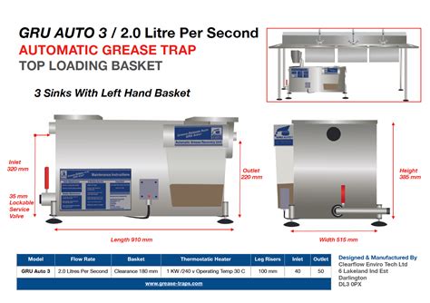 Automatic Grease Traps Gru Auto