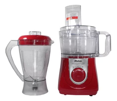 Multiprocessador Alimentos Philco Citrus W Mostru Rio Cor Vermelho