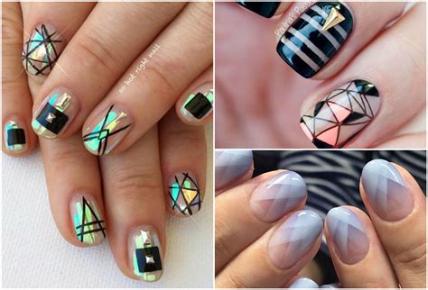 Unhas Decoradas Geom Tricas Em Unhas Decoradas Unhas E Unhas