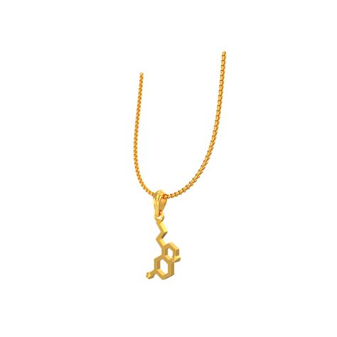 Spe Gold Daily Wear Chemical Design Pendant Poonamallee